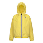 K-Way Giubbino Tinta Unita con Cappuccio per Bambino K61336 GIALLO K-WAY 