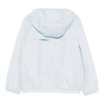 K-Way Giubbino Tinta Unita con Cappuccio per Bambina K61336W BIANCO K-WAY 