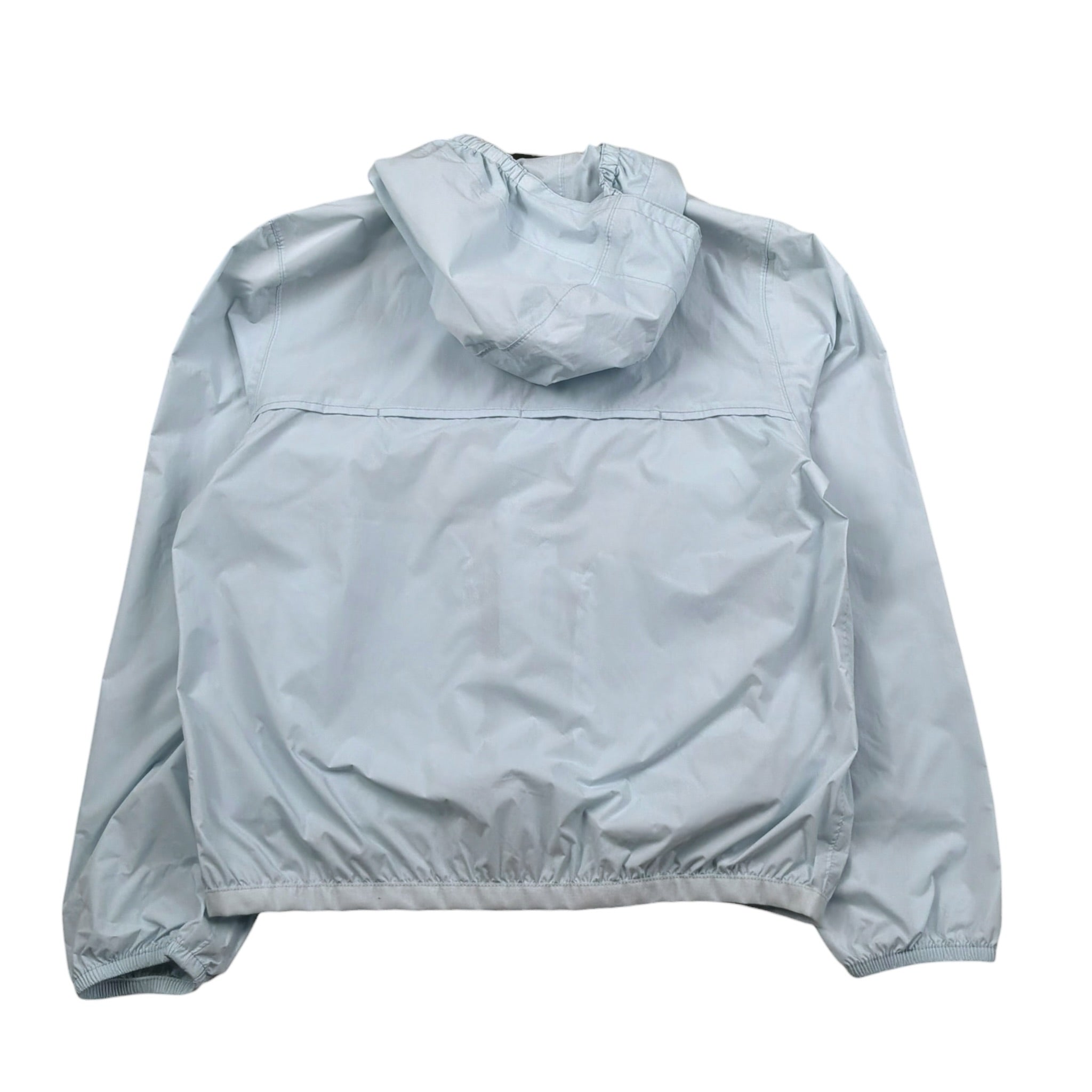 K-Way Giubbino Tinta Unita con Cappuccio per Bambino K61336WOXXXX AZZURRO K-WAY 