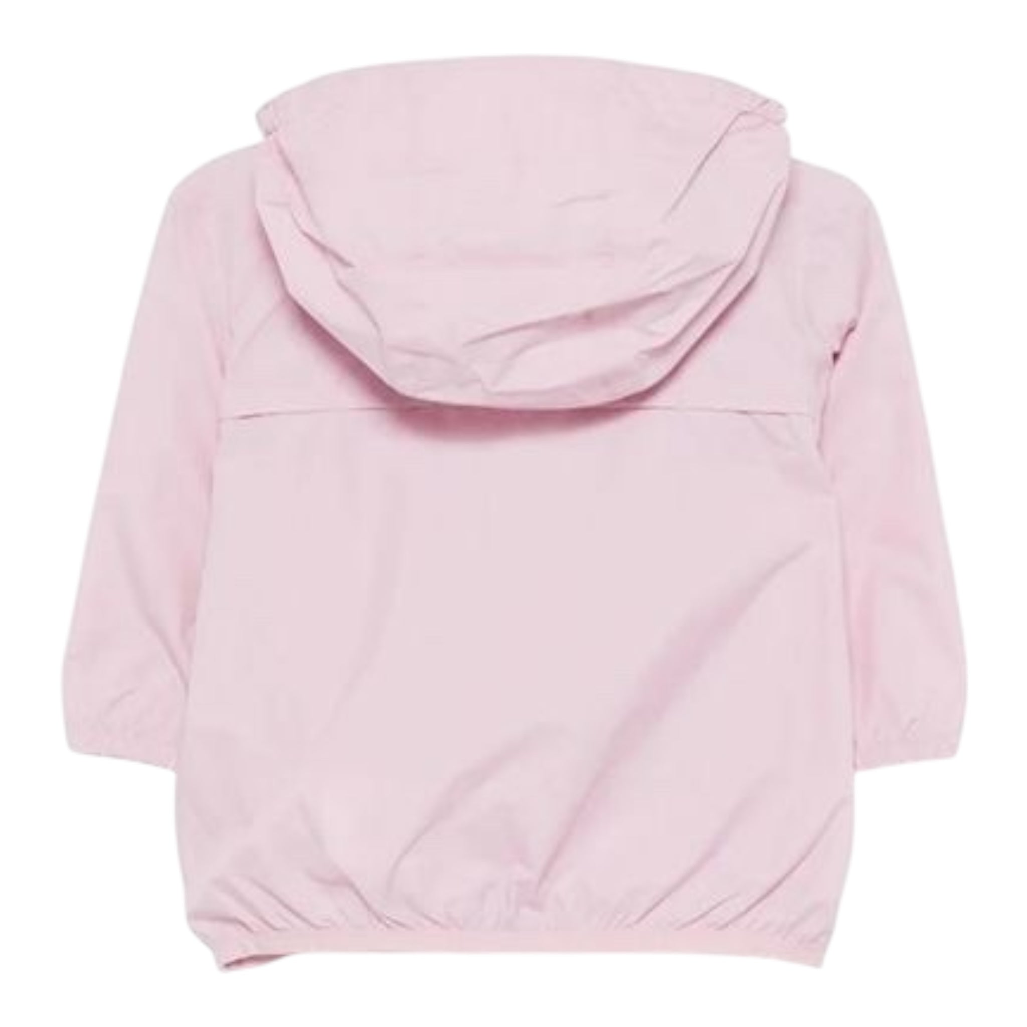 K-Way Giubbino Tinta Unita con Cappuccio per Bambina K61336WWW ROSA K-WAY 