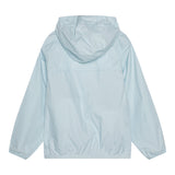 K-Way Giubbino Tinta Unita con Cappuccio per Bambino K61336WX AZZURRO K-WAY 