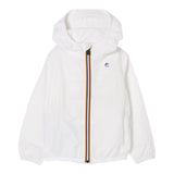 K-Way Giubbino Tinta Unita con Cappuccio per Bambina K61336WXXXX BIANCO K-WAY 