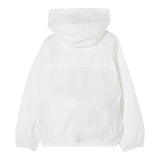K-Way Giubbino Tinta Unita con Cappuccio per Bambina K61336WXXXX BIANCO K-WAY 
