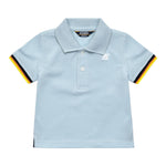 K-Way Polo Mezza Manica Tinta Unita per Neonato K71374WXX AZZURRO K-WAY 