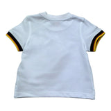 K-Way T-Shirt Girocollo Tinta Unita per Neonato K71375WX BIANCO K-WAY 