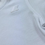 K-Way T-Shirt Girocollo Tinta Unita per Neonato K71375WX BIANCO K-WAY 