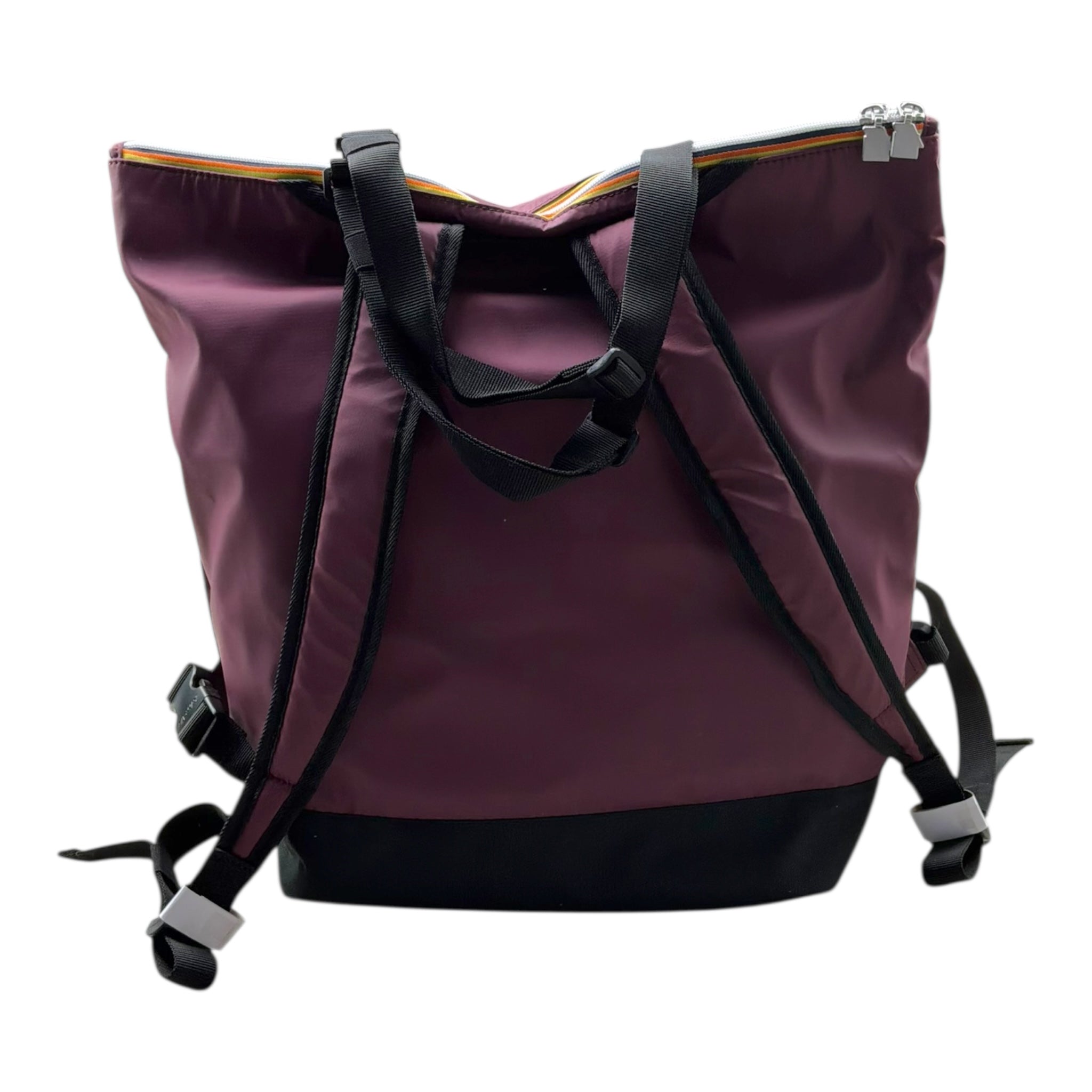 K-Way Borsa Tinta Unita con Bretelle per Bambina K71377W VINACCIA K-WAY 