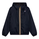 K-Way Giubbino Tinta Unita con Zip E Cappuccio per Bambino K81253WM BLU K-WAY 
