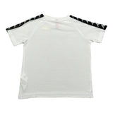 Kappa T-Shirt Girocollo tinta unita con Logo Bianco per Bambino 174934 BIANCO KAPPA 