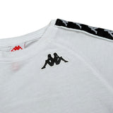 Kappa T-Shirt Girocollo tinta unita con Logo Bianco per Bambino 174934 BIANCO KAPPA 
