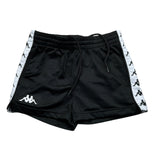 Kappa Short tinta unita con Logo Nero per Bambina 304S7L0 NERO KAPPA 