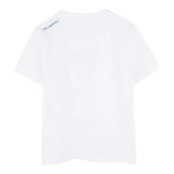 Karl Lagerfeld T-Shirt Girocollo Tinta Unita con Logo per Neonato Z30439 BIANCO KARL LAGERFELD 