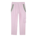 Karl Lagerfeld Pantalone Tuta Tinta Unita con Logo per Bambina Z30451 ROSA KARL LAGERFELD 