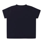 Kenzo T-Shirt Girocollo Tinta Unita con Stampa per Neonato K60977 BLU KENZO 