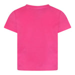 Kenzo T-Shirt Girocollo Tinta Unita con Stampa per Neonata K61054N ROSA KENZO 