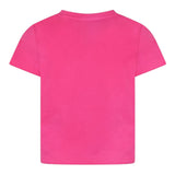 Kenzo T-Shirt Girocollo Tinta Unita con Stampa per Neonata K61054NX FUXIA KENZO 
