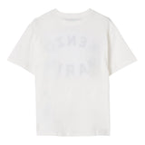 Kenzo T.Shirt Girocollo Tinta Unita con Logo per Bambino K61163 BIANCO KENZO 