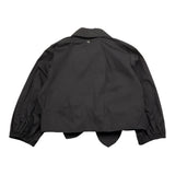 Kocca Camicia Tinta Unita Modello Crop per Bambina P22JCM6662AAUN0567 NERO Kocca 