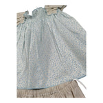 La Stupenderia Completo 2 Pezzi Camicia-Coulotte  per Neonata TBCT56 BIANCO LA STUPENDERIA 
