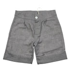 La Stupenderia Bermuda tinta unita con Elastico In Vita Grigio per Bambino TJBR71 GRIGIO LA STUPENDERIA 