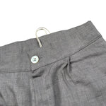 La Stupenderia Bermuda tinta unita con Elastico In Vita Grigio per Bambino TJBR71 GRIGIO LA STUPENDERIA 