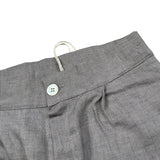 La Stupenderia Bermuda tinta unita con Elastico In Vita Grigio per Bambino TJBR71 GRIGIO LA STUPENDERIA 