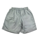 La Stupenderia Short Tinta Unita con Elastico In Vita per Bambina TJBR74 AZZURRO LA STUPENDERIA 