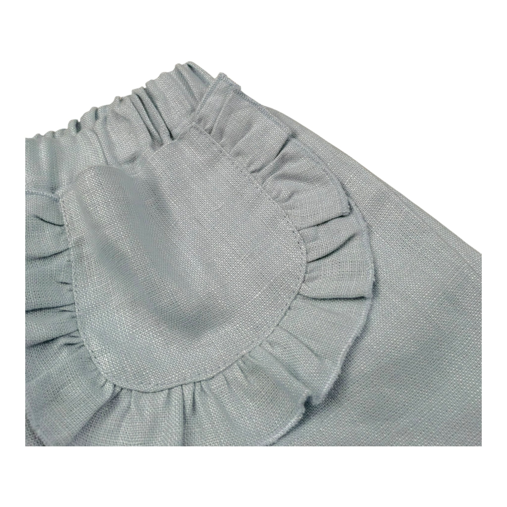 La Stupenderia Short Tinta Unita con Elastico In Vita per Bambina TJBR74XJ AZZURRO LA STUPENDERIA 