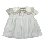 La Stupenderia Camicia Mezza Manica Tinta Unita con Colletto per Bambina TJCM72X PANNA LA STUPENDERIA 