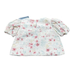 La Stupenderia Camicia Mezza Manica Tinta Unita Fantasia Floreale per Neonata TJTP94X BIANCO LA STUPENDERIA 