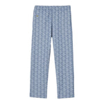 Lacoste Pantalone Tinta Unita con Stampa E Elastico In Vita per Bambino XJ1232 AZZURRO LACOSTE 
