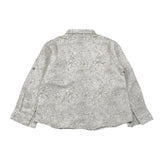 Lalalu' Camicia Manica Lunga Tinta Unita con Stampa per Bambino CML130PB BEIGE LALALU' 