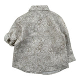 Lalalu' Camicia Manica Lunga tinta unita con Stampa Beige per Neonato CML130PBX BEIGE LALALU' 