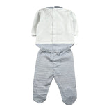 Lalalu' Completo 2 Pezzi Shirt-Ghettina Bianco per Neonato CPL3P BIANCO LALALU' 