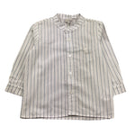 Lalalu' Camicia Manical Unga Fantasia A Righe per Neonato CTL01E BIANCO LALALU' 