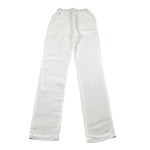 Lalalu' Pantalone Tinta Unita con Elastico In Vita per Bambino PTL40PB BIANCO LALALU' 