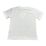 Lalalu' T-Shirt Girocollo tinta unita Bianco per Neonato TSL230PB BIANCO LALALU' 