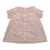 Laranjinha Camicia Tinta Unita con Stampa per Neonata 92918V5818R51 ROSA LARANJINHA 