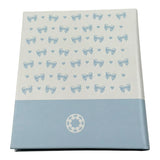 Le Bebe Album Fotografie Bicolore per Neonato LBA002 BIANCO/AZZURRO LE BEBE 