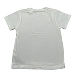 Le Bebe T-Shirt Girocollo Tinta Unita con Stampe per Bambino LBB5011J BIANCO LE BEBE 