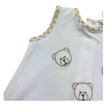Le Bebe Pagliaccetto Giromanica Tinta Unita per Neonato LBB5283 BIANCO LE BEBE 