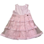 Le Bebe Abito Giromanica Tinta Unita per Neonata LBG0705 ROSA LE BEBE 