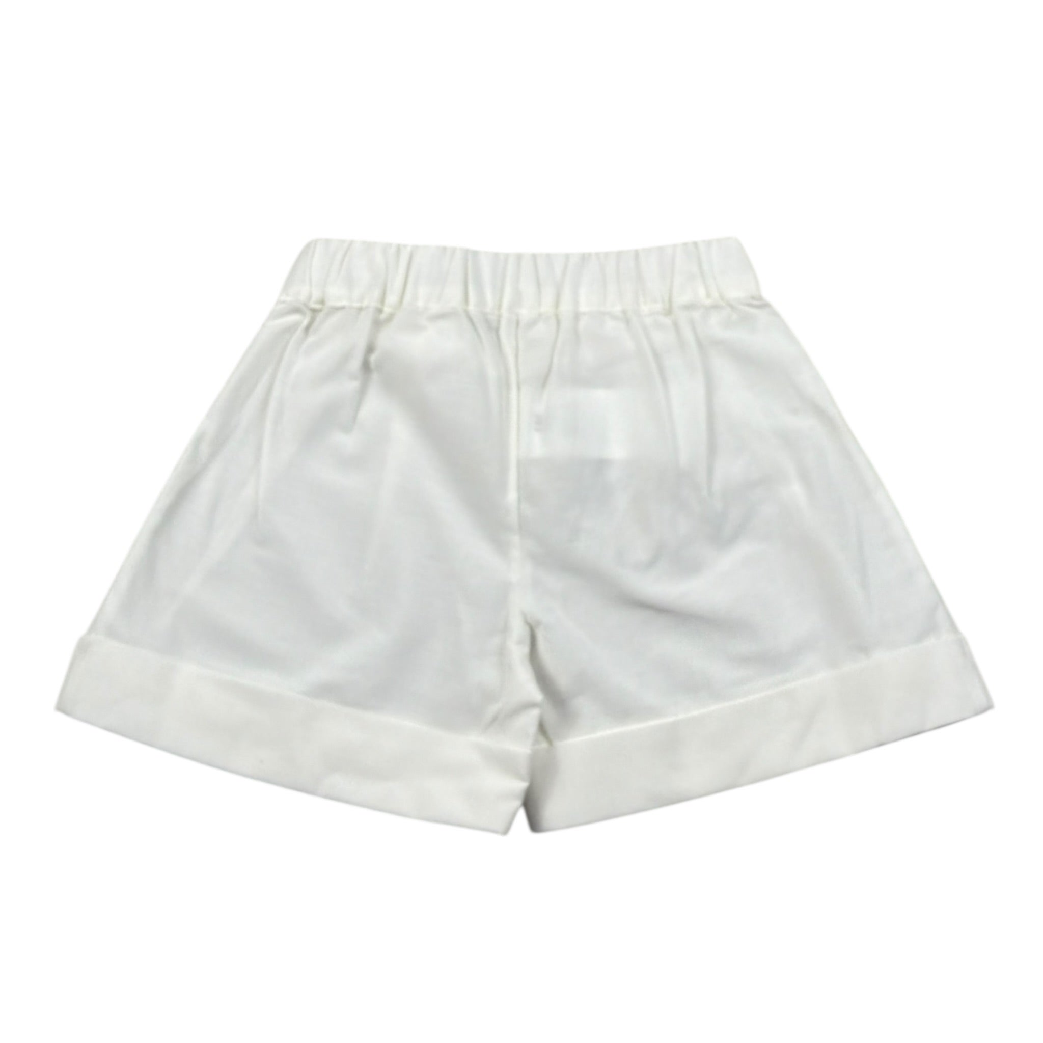 Le Bebe Bermuda Tinta Unita con Elastico In Vita per Bambino LBG5827J PANNA LE BEBE 