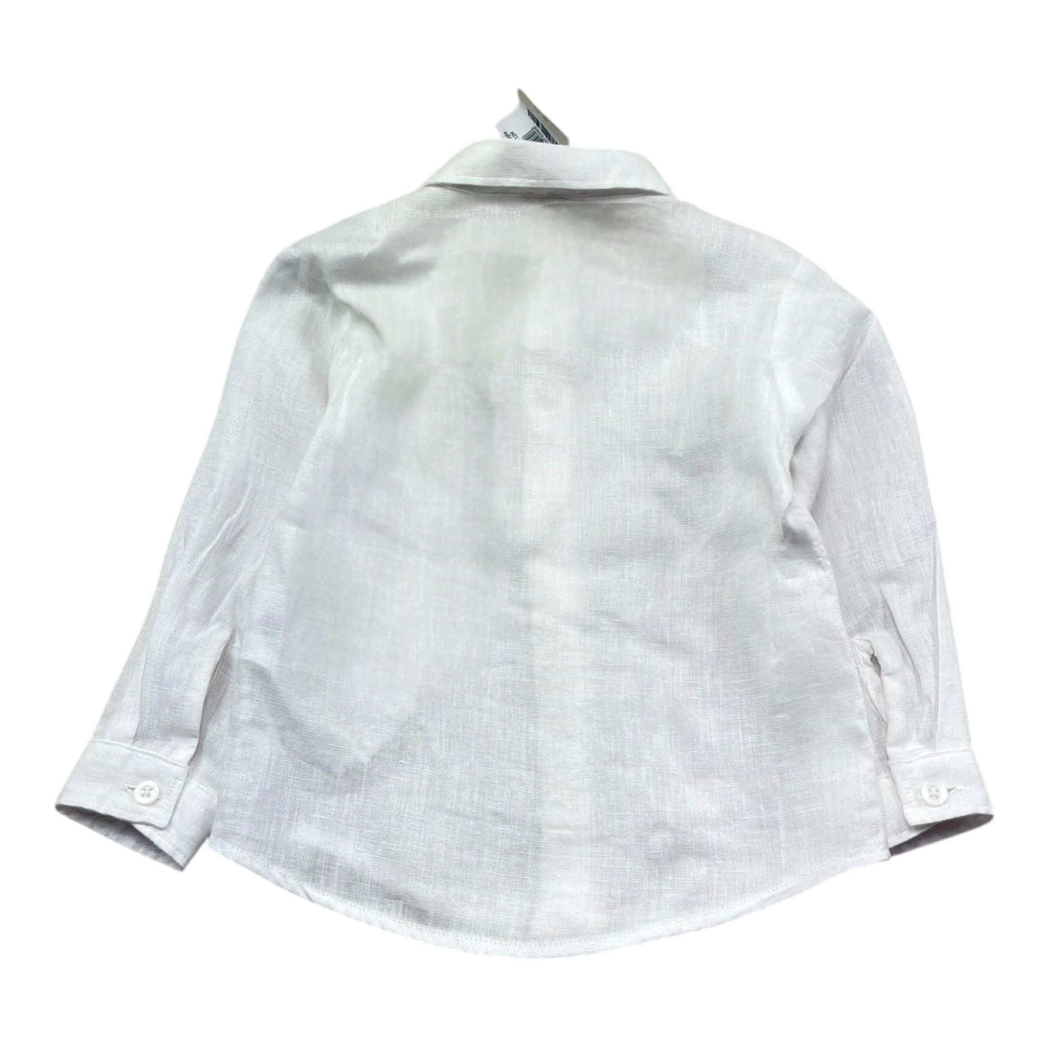 Le Bebe' Camicia Tinta Unita per Neonato LBB5349 BIANCO LE BEBE' 