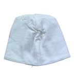 Le Bebe' Cappello Tinta Unita con Stampa per Neonata LBG6235 BIANCO LE BEBE' 