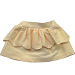 Le Bebe' Gonna Tinta Unita con Rouches per Neonata LBG6402 GIALLO LE BEBE' 