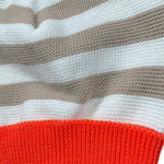 Le Coconne Cappell Tricolore con Fantasia A Righe per Neonato LCN0558 PANNA LE COCONNE 