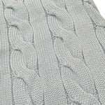 Le Coconne Coperta Tinta Unita con Ricami per Neonato LCN2584 AZZURRO LE COCONNE 