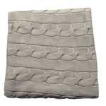 Le Coconne Coperta Tinta Unita con Ricami per Neonato LCN2584 BEIGE LE COCONNE 