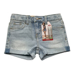 Levi'S Short In Denim Tinta Unita per Bambina 34EH272K AZZURRO LEVI'S 